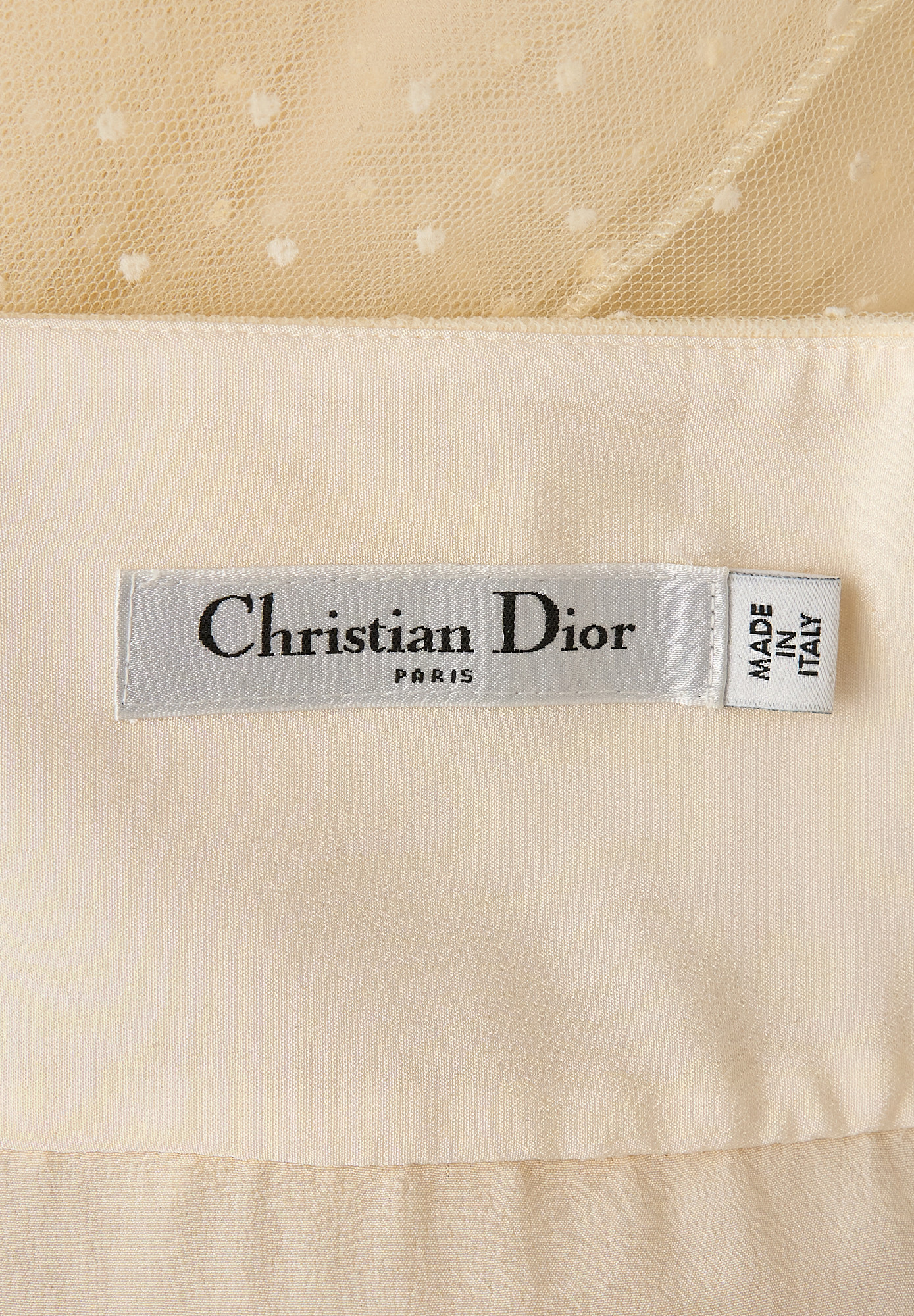 Christian Dior Polka Dot Skirt