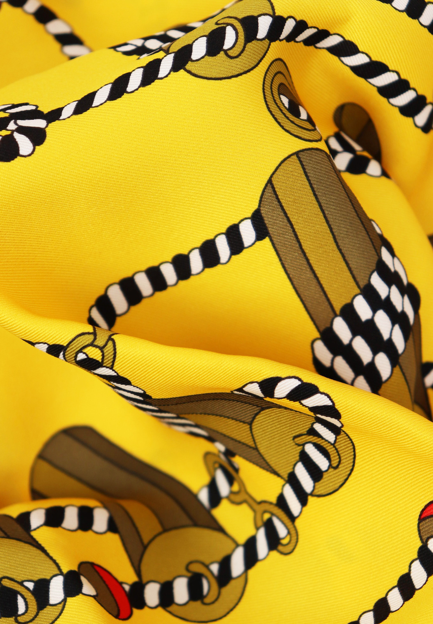 Hermès Cordages Silk Scarf