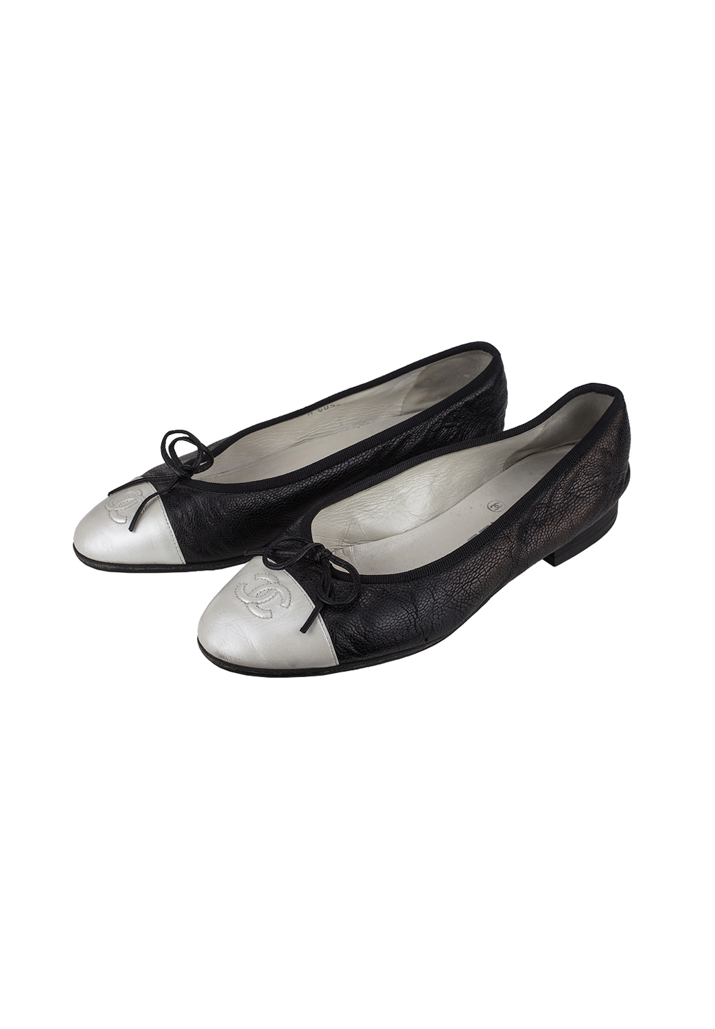 Chanel Leather Ballet Flats