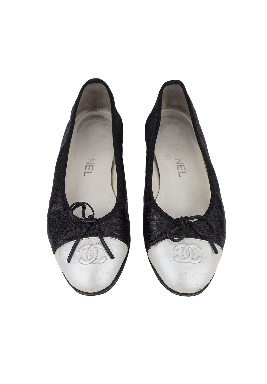 Chanel Leather Ballet Flats