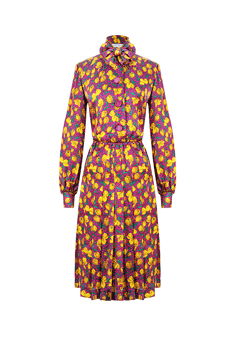 Givenchy Silk Floral Dress