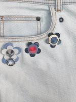 Fendi Flower Jeans