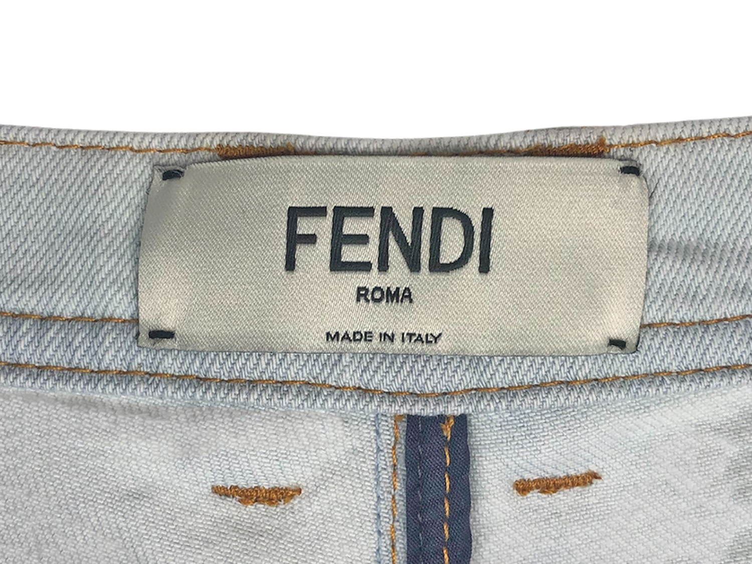 Fendi Flower Jeans