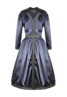 Chanel Dark Blue Silk Dress