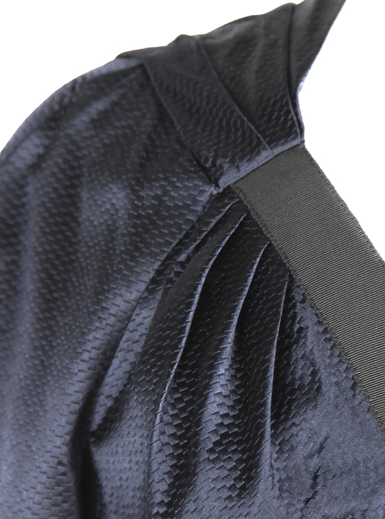 Chanel Dark Blue Silk Dress