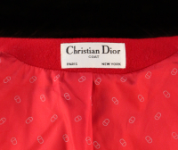 Christian Dior Red Coat