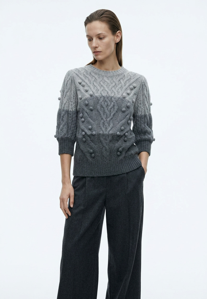Chanel Grey Sweater