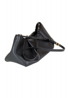 Khaite Jeanne Black Leather Bag
