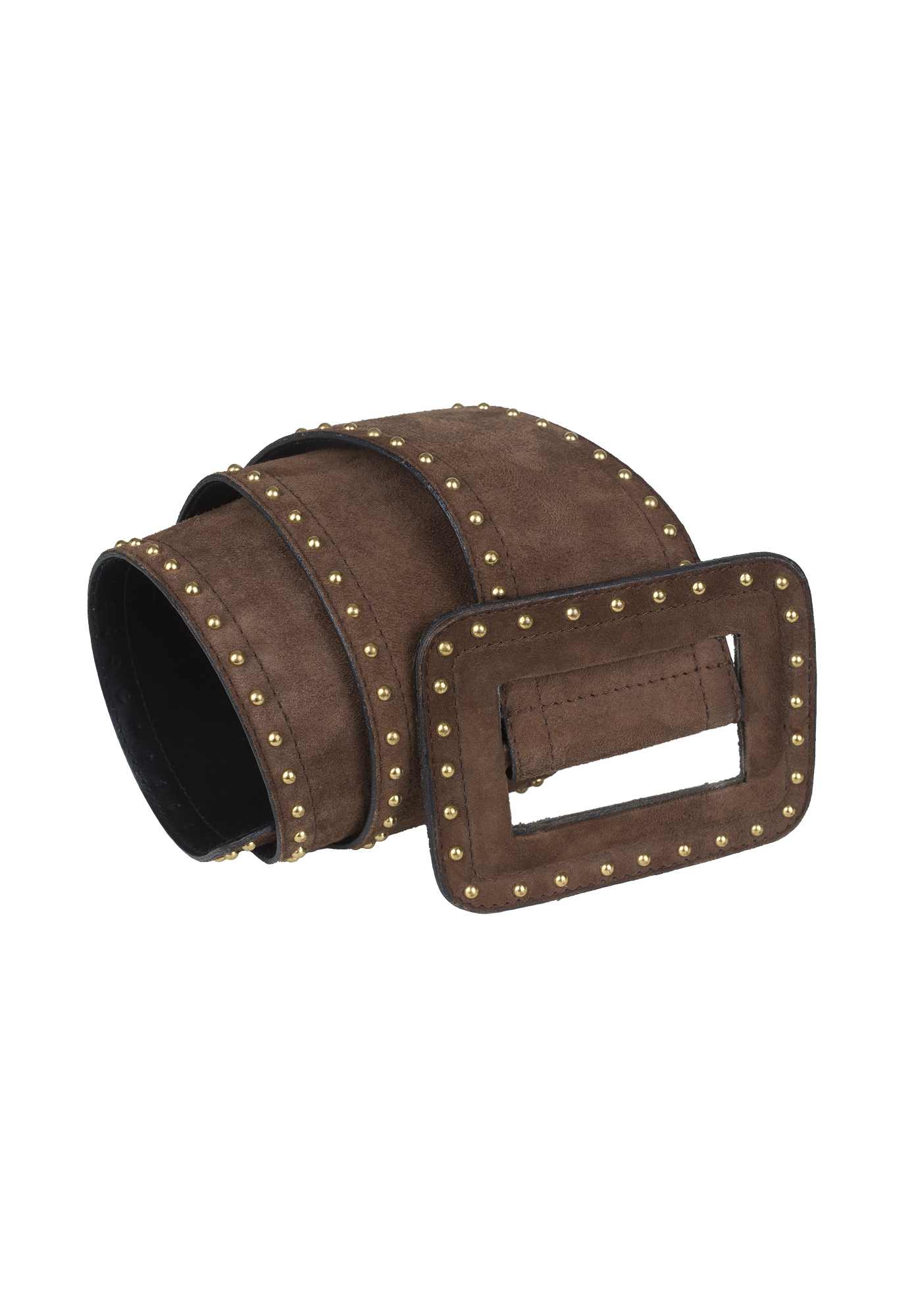 Escada Brown Suede Belt
