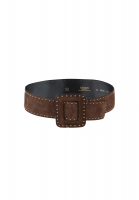 Escada Brown Suede Belt