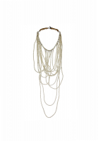 Brunello Cucinelli Beaded White Necklace