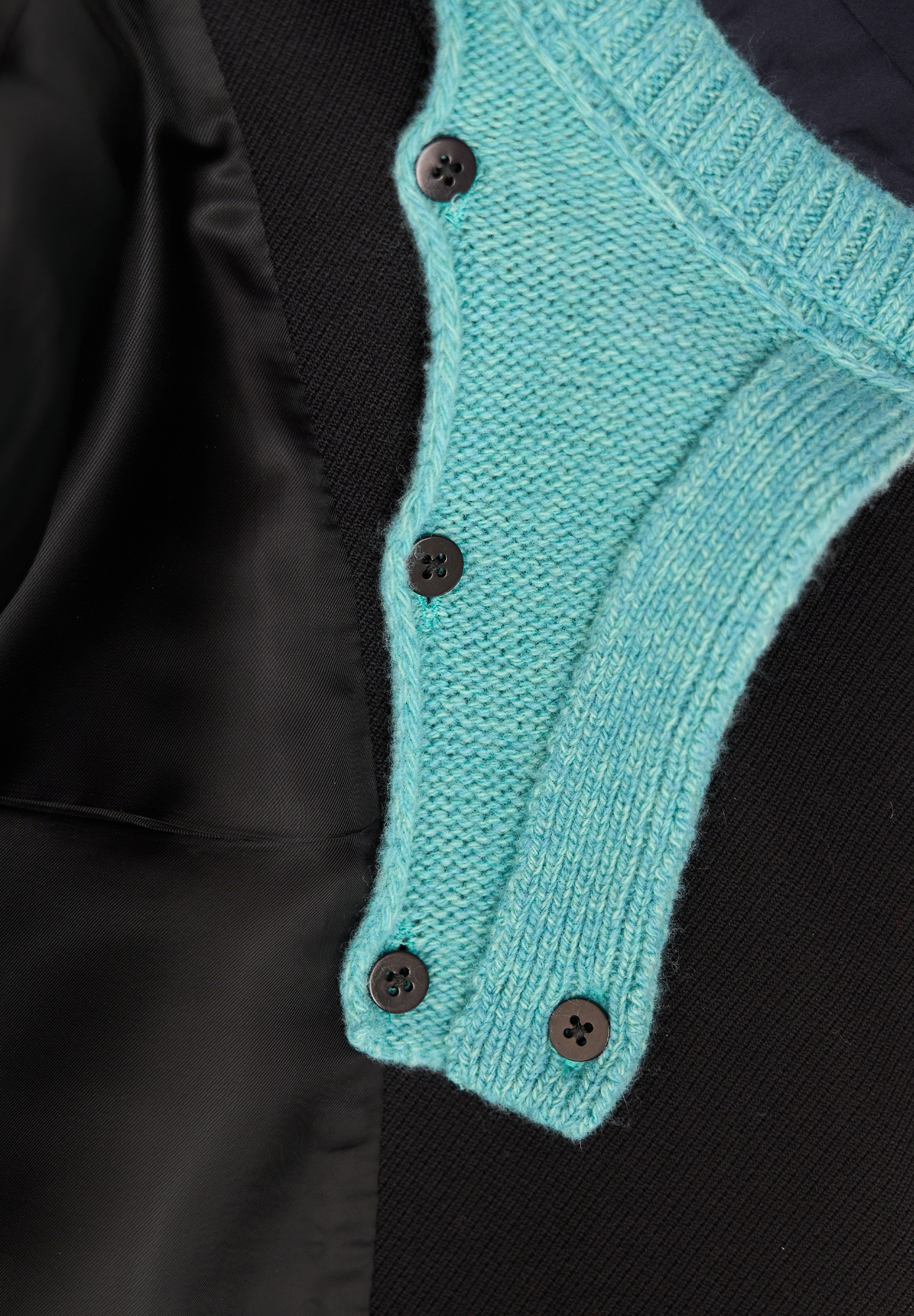 Prada Layered Collar Blazer