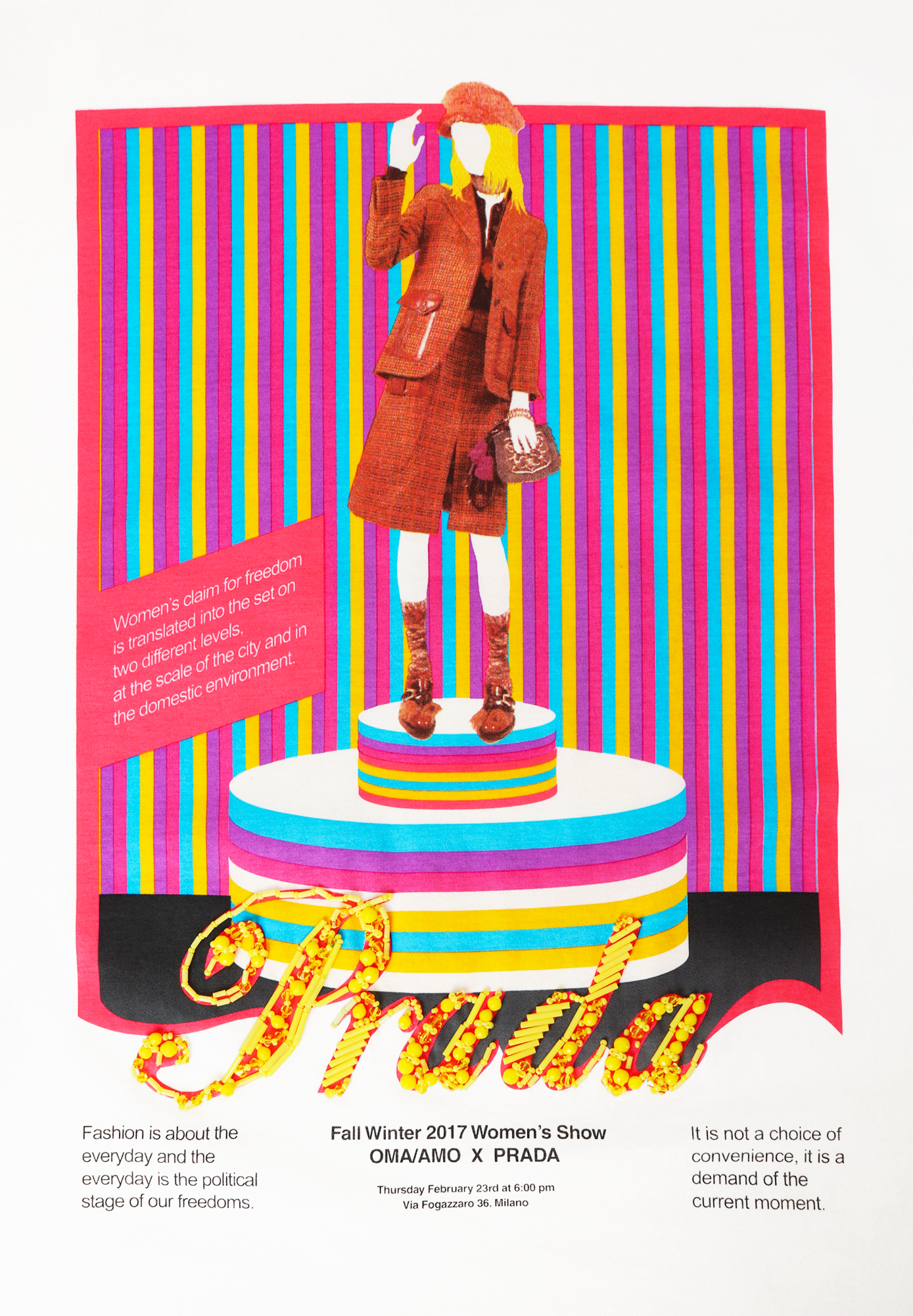 Prada White T-shirt With Print And Embroidery