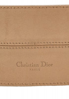 Beige Wide Belt Christian Dior
