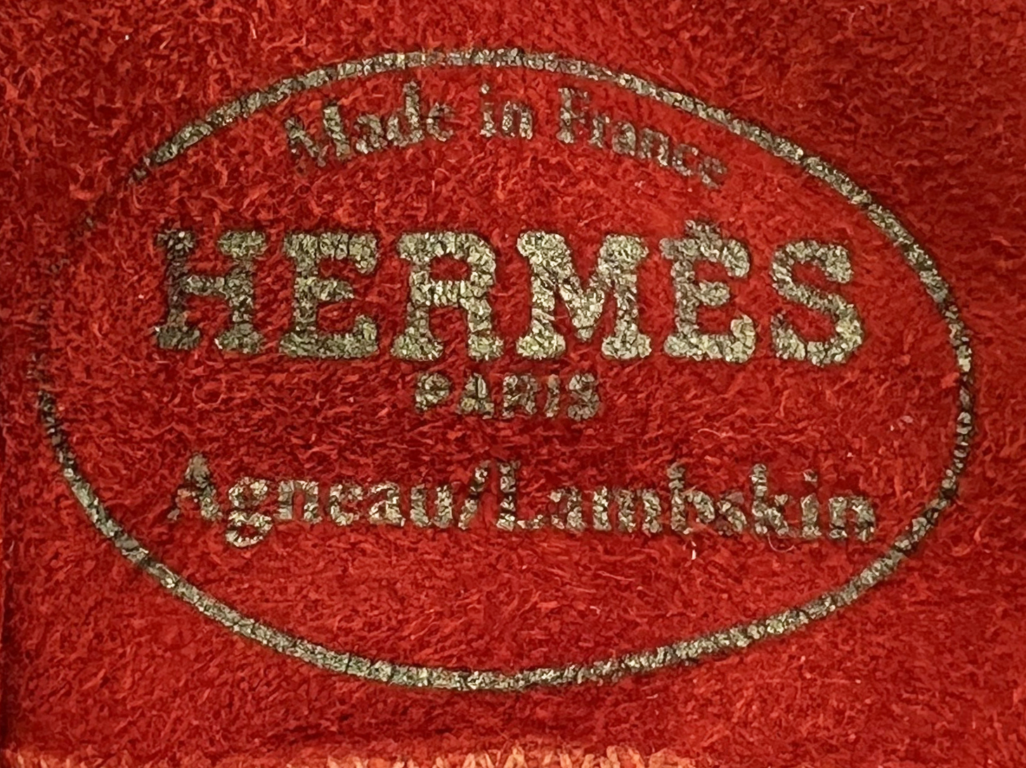 Hermès Leather Gloves