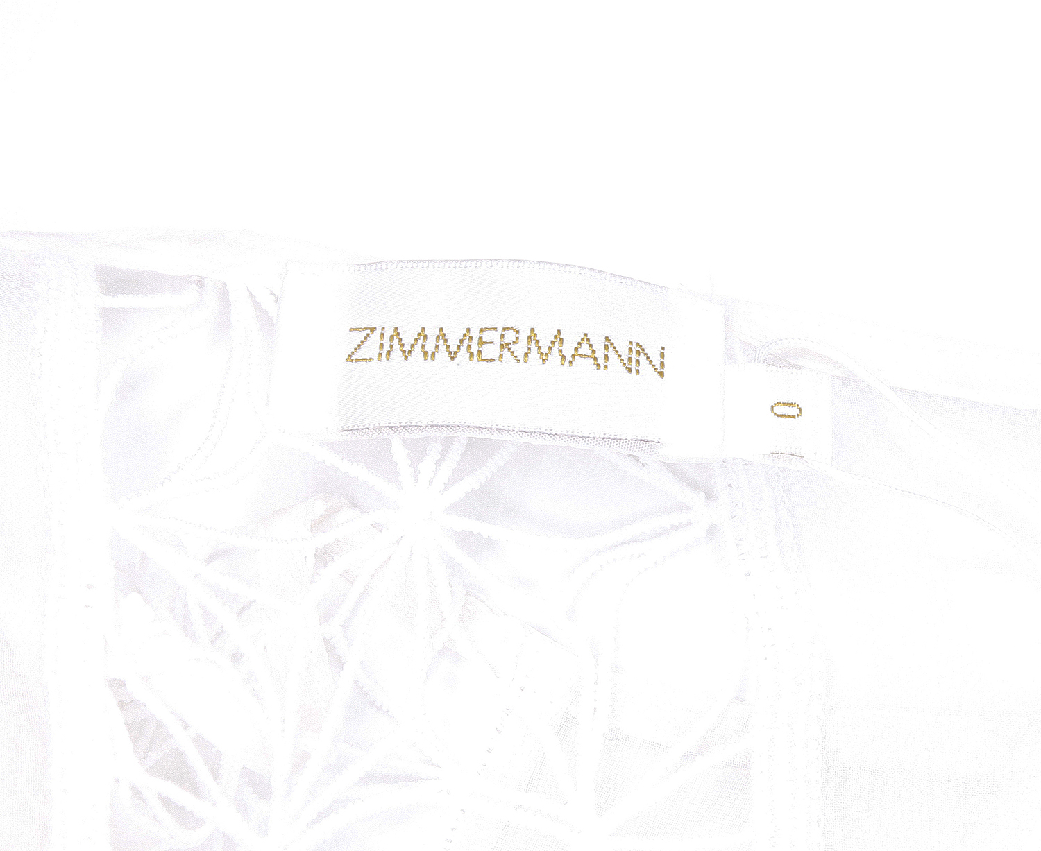 Zimmermann White Dress