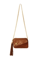 Chanel Brown Tassel Bag