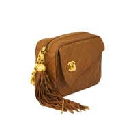 Chanel Brown Tassel Bag