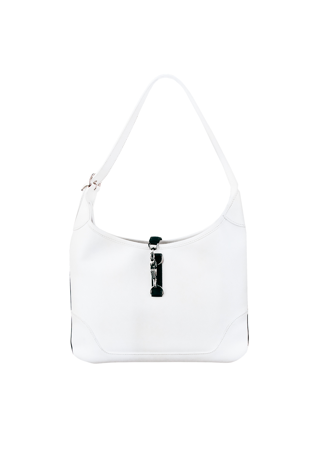 Hermès Trim 31 White Epsom Leather Bag