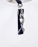 Hermès Trim 31 White Epsom Leather Bag