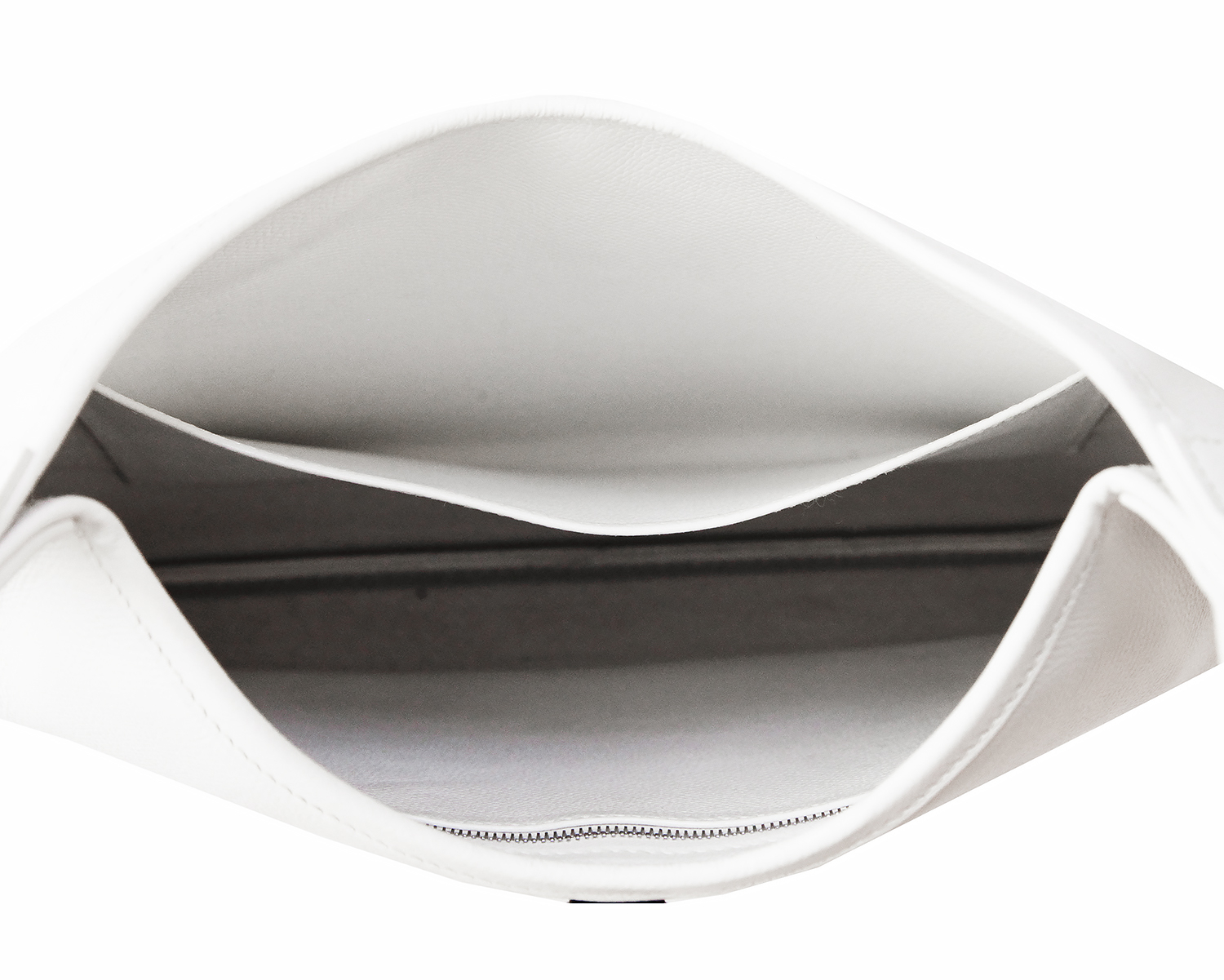 Hermès Trim 31 White Epsom Leather Bag