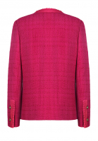 Chanel Magenta Tweed Jacket