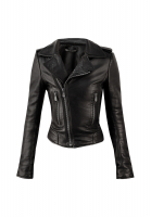 Balenciaga Black Leather Jacket