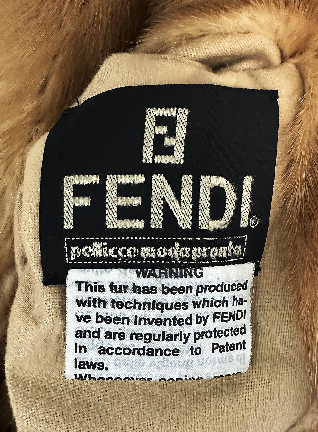 Fendi Mink Fur Coat