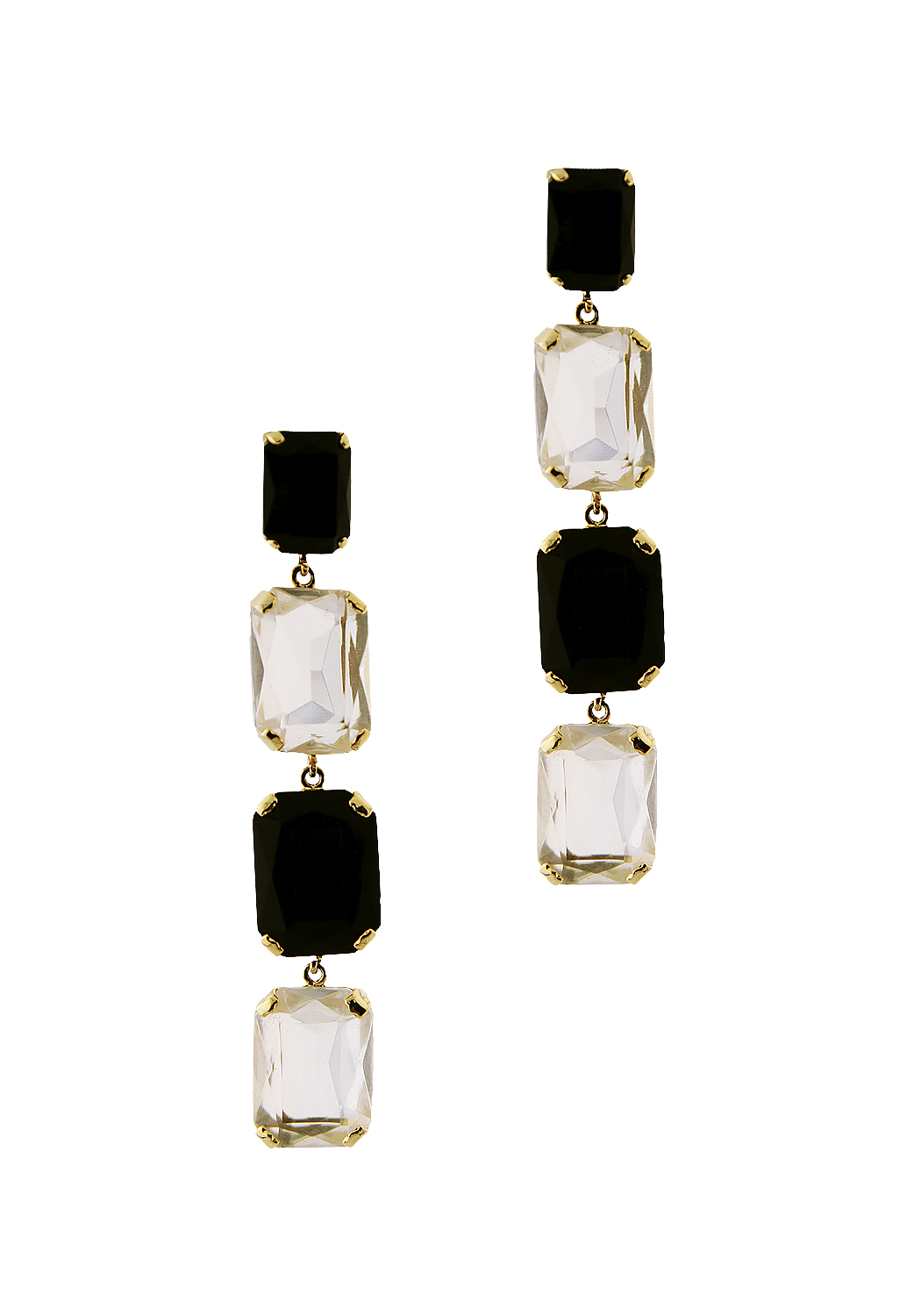 Carlo Zini Combined Clip-On Earrings