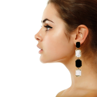 Carlo Zini Combined Clip-On Earrings