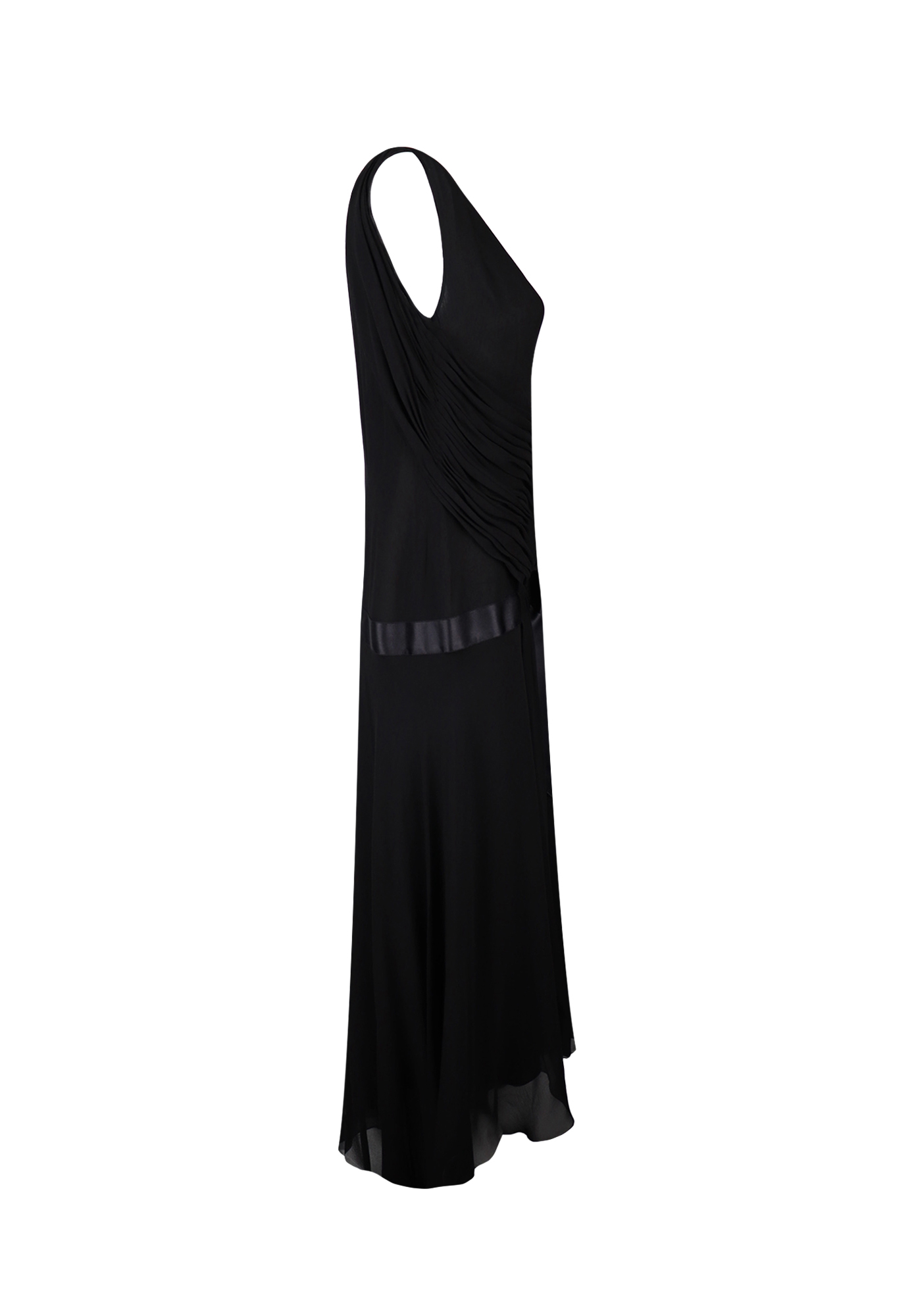Chanel Draped Evening Dress