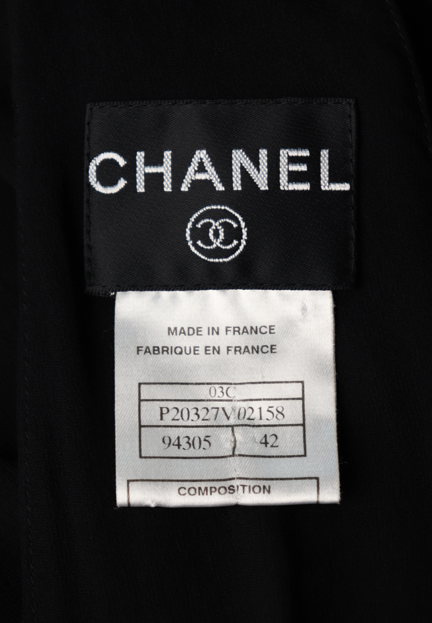 Chanel Draped Evening Dress