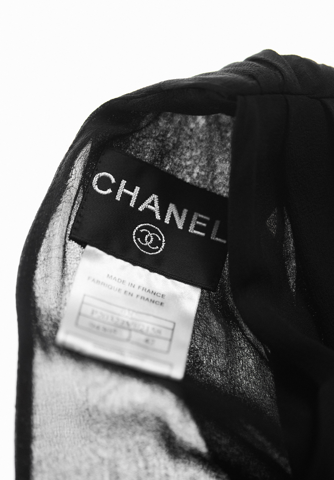 Chanel Draped Evening Dress