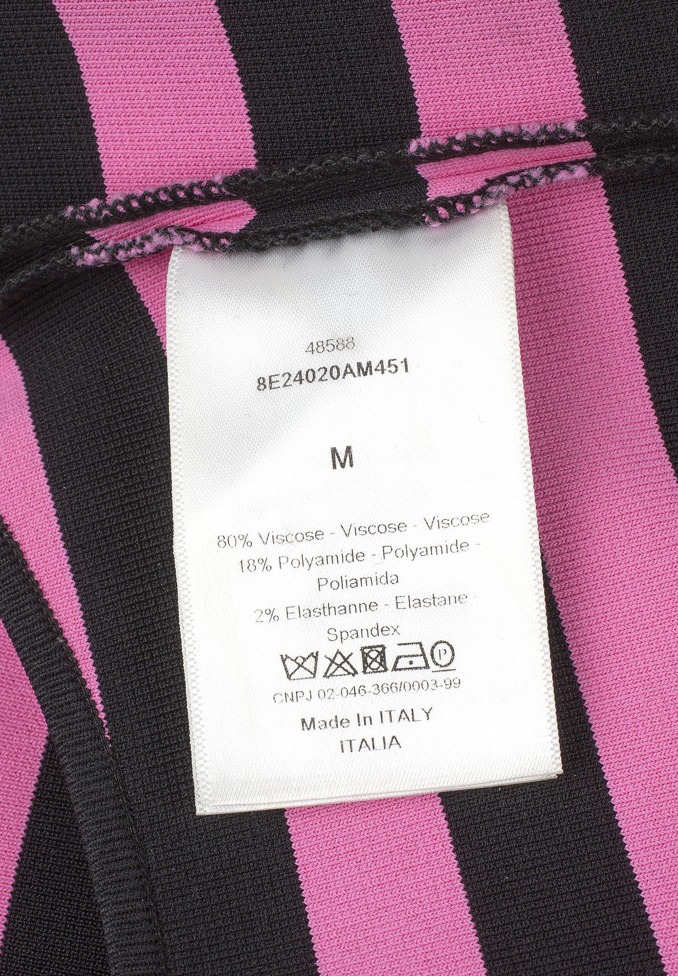 Christian Dior Striped Bodysuit