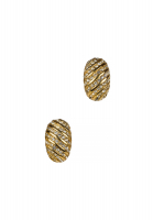 Vintage Christian Dior Crystal Clip-On Earrings