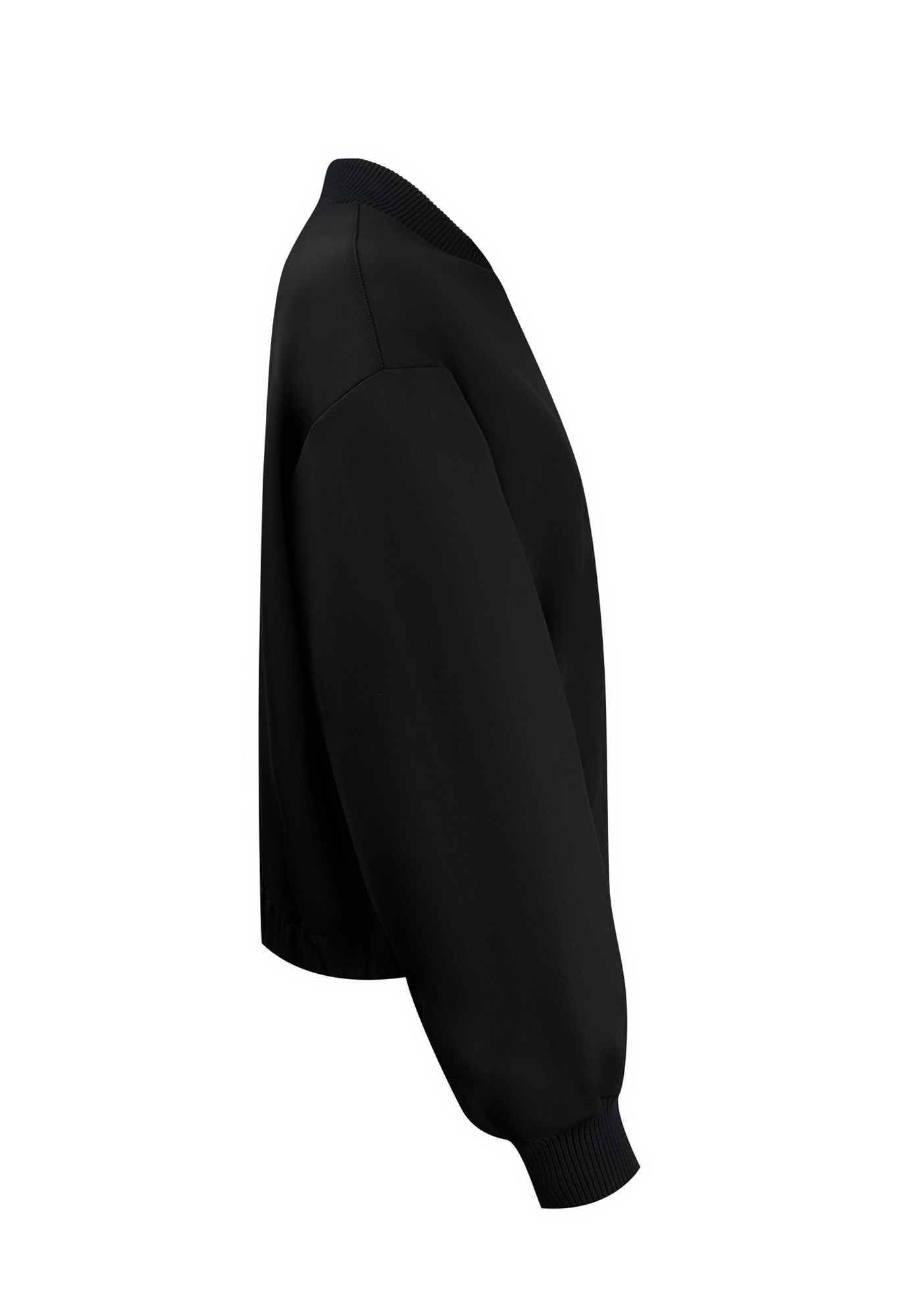 The Row Black Bomber Jacket