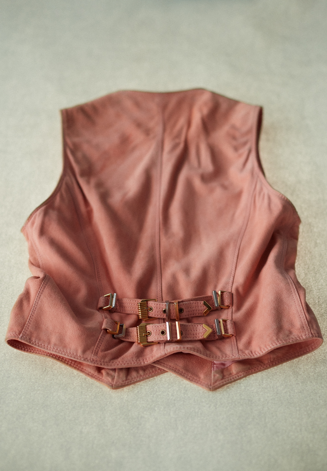 Gianni Versace Suede Vest