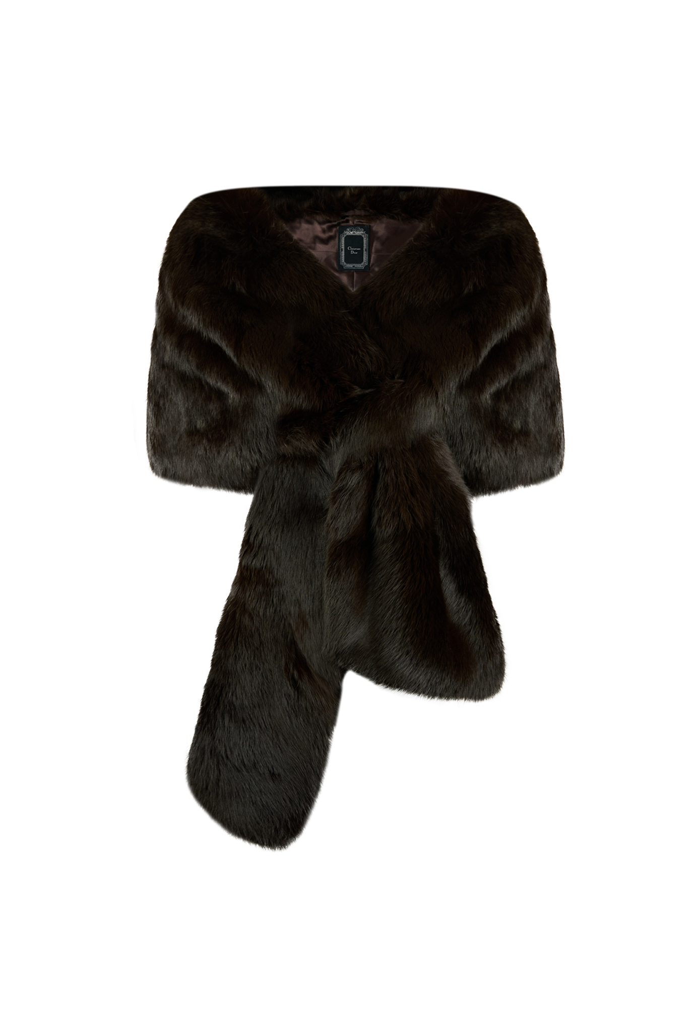 Christian Dior Rabbit Fur Cape