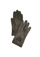 Loro Piana Brown Leather Gloves