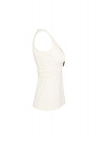 Gucci White Top With Buckle