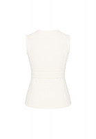 Gucci White Top With Buckle