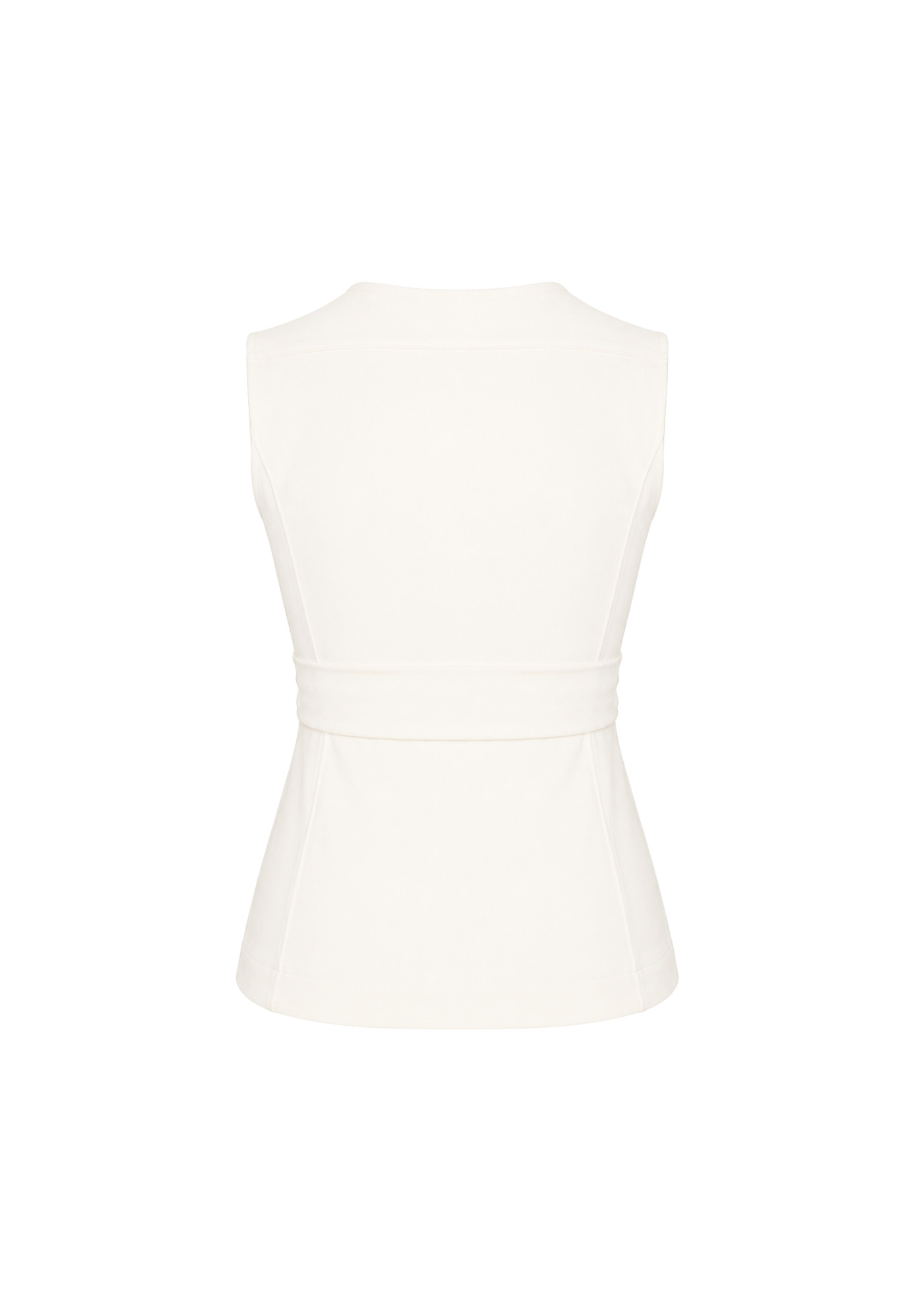 Gucci White Top With Buckle