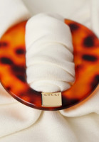 Gucci White Top With Buckle