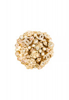 Chanel Gold-tone Ring With Flowers And Pearls