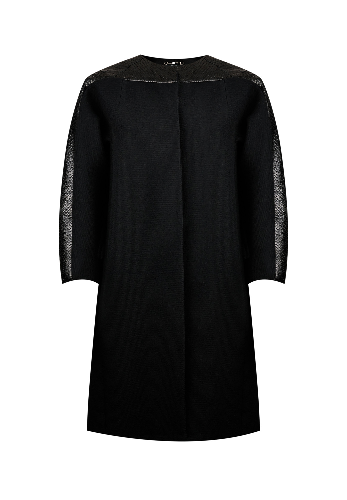 Gucci Black Wool Coat