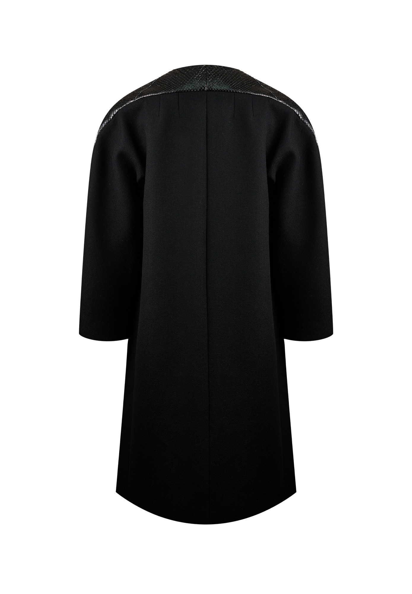 Gucci Black Wool Coat