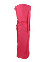 Lanvin Pink Silk Maxi Dress