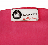 Lanvin Pink Silk Maxi Dress