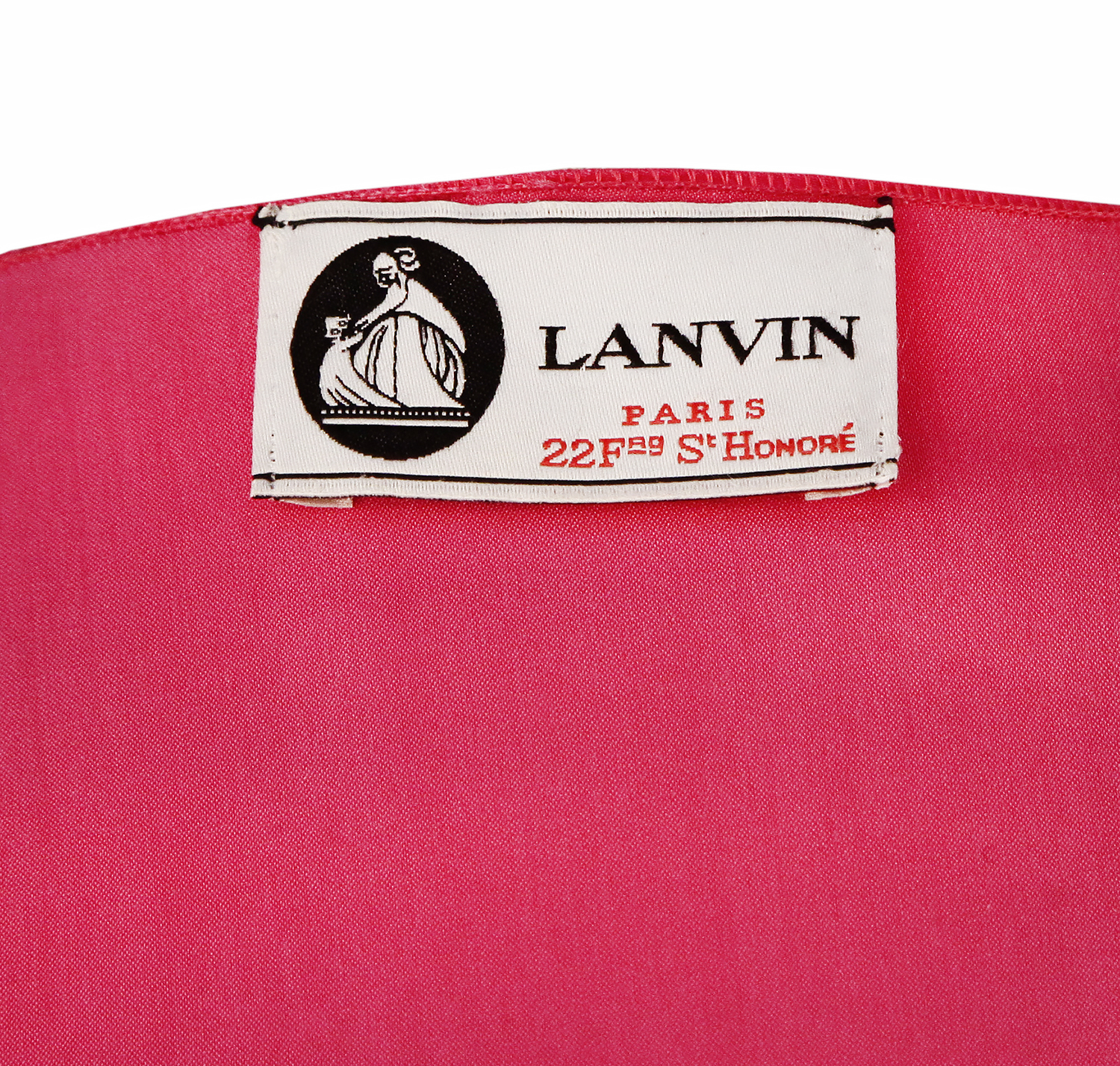 Lanvin Pink Silk Maxi Dress
