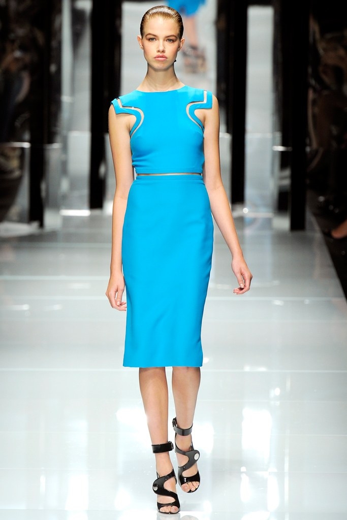 Versace Blue Dress